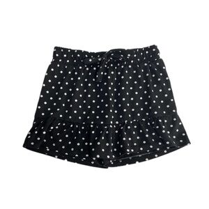 Sweet Butterfly Girl’s Black & White Polka-Dot Skorts